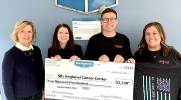 Evapco Donates to SBL Regional Cancer Center