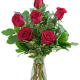 Half Dozen Roses Preorder